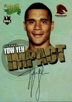 2010 NRL Champions - Impact Signature Gold #IS2 Jharal Yow Yeh Front